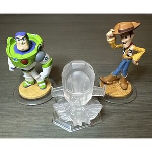 Disney Infinity 3.0 Toy Story Lot - Buzz Lightyear, Woody, Crystal